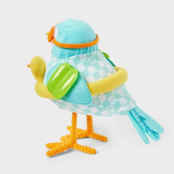 Featherly Friends "Junior" the Summer Swimmer Fabric Bird - Target Sun Squad - Picture 3 of 12